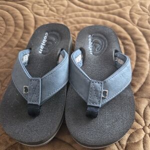 Cobian Kids Gray Flip Flops